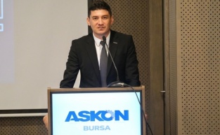 Askon Bursa Şubesi’nde Emre Yıldız güven tazeledi
