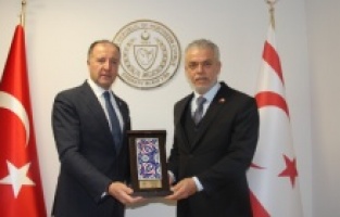 GGYD’den yılın ilk ziyareti KKTC Büyükelçiliği’ne