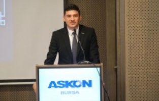 Askon Bursa Şubesi’nde Emre Yıldız güven tazeledi