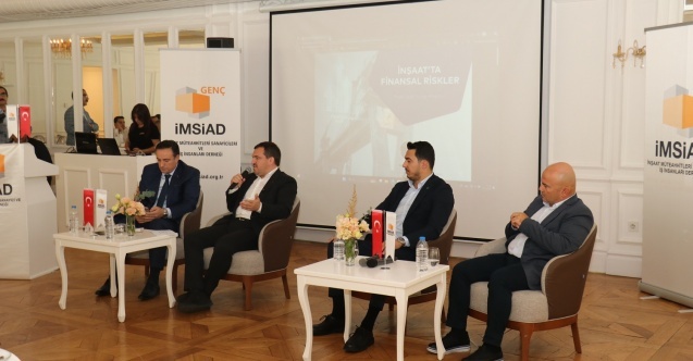 Genç İMSİAD’dan ‘İnşaat Projelerinde Mali Riskler’ çalıştayı